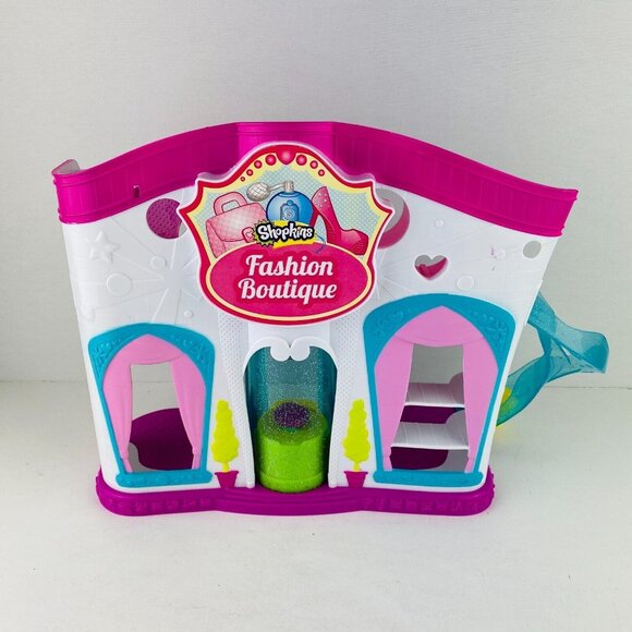Shopkins Fashion Boutique Shop Push Up Elevator Store Shelves Pretend Playset - Picture 2 of 12